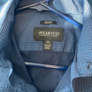 Kenneth Cole Men's Dress Shirt 15 1/2 32/33